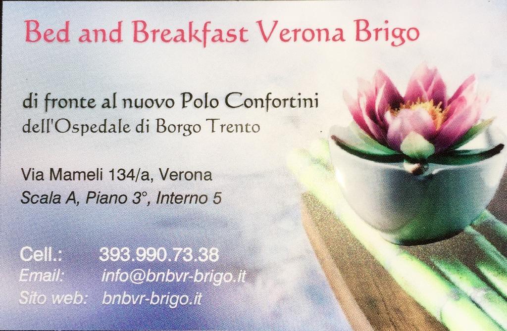 Bed And Breakfast Verona Brigo Bagian luar foto